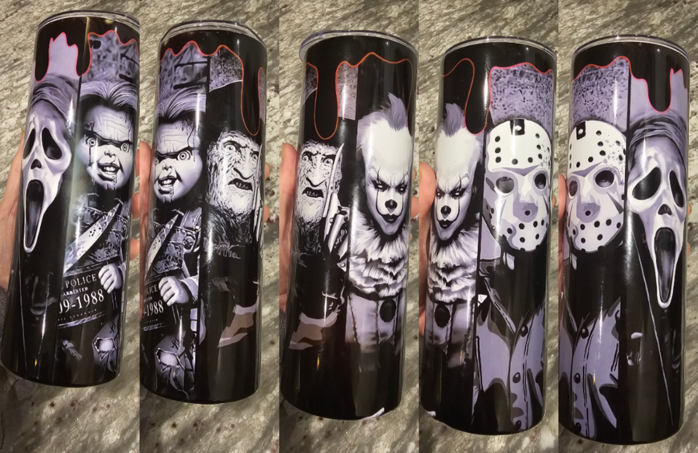 Horror tumbler