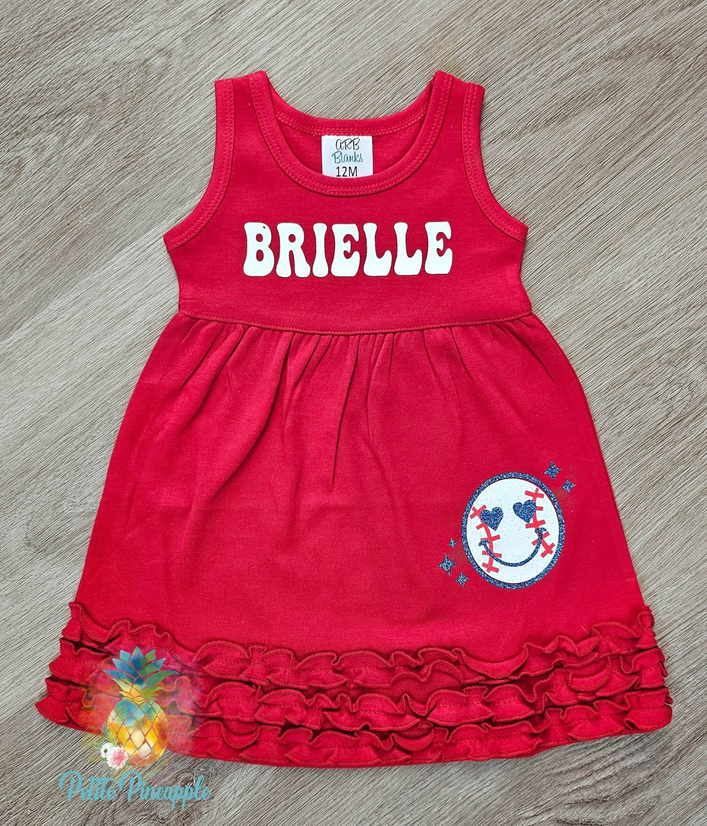 Baseball Dress - retro baseball dress