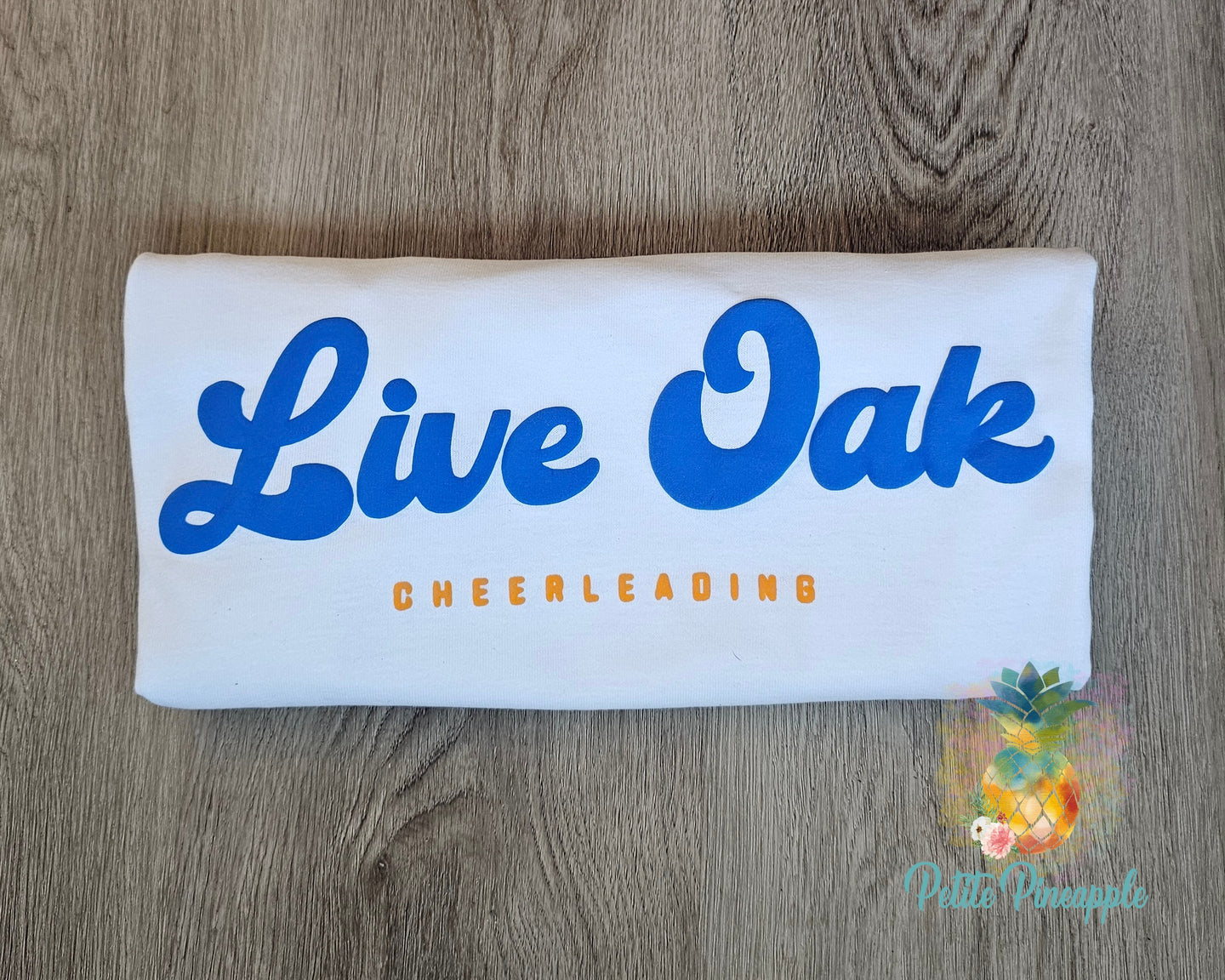 Live oak retro cheerleading