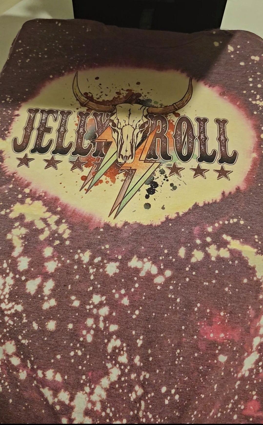 Jellyroll bleach shirt