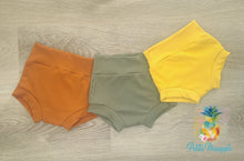 Load image into Gallery viewer, Fall Bummie shorts - Pumpkin Patch Bummie shorts
