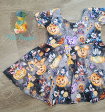 Load image into Gallery viewer, Minnie Mouse Halloween dress - Disney Halloween dress - Mickey Mouse Halloween dress
