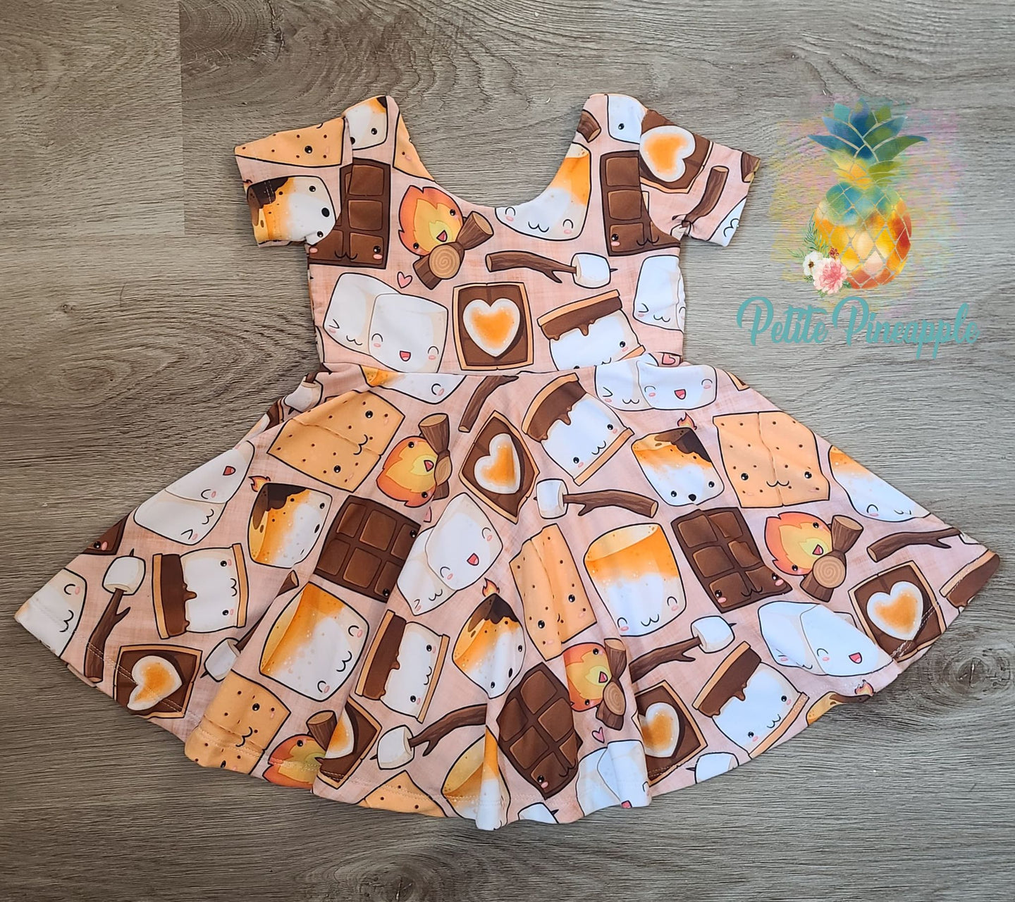 Smores dress - Cute smores dress - Camping dress