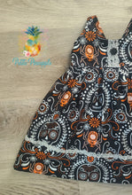 Load image into Gallery viewer, Halloween dress - sugar skull dress - Halloween baby dress
