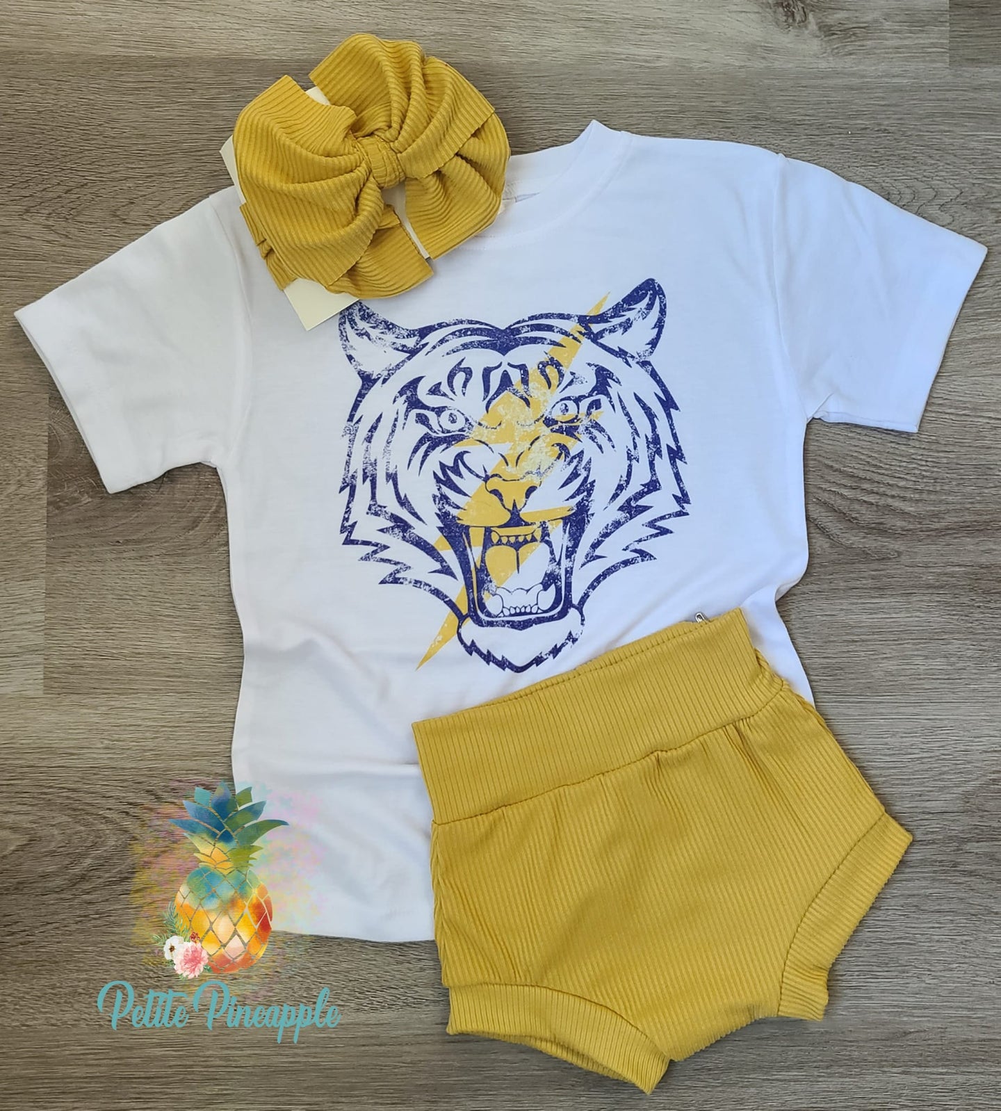 Tigers outfit - Tigers Football outfit - purple and gold outfit