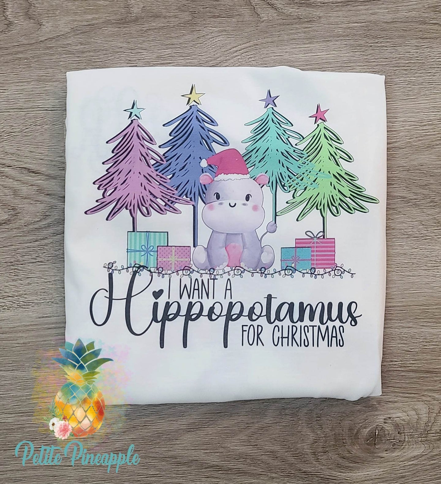 I want a Hippopotamus for Christmas shirt