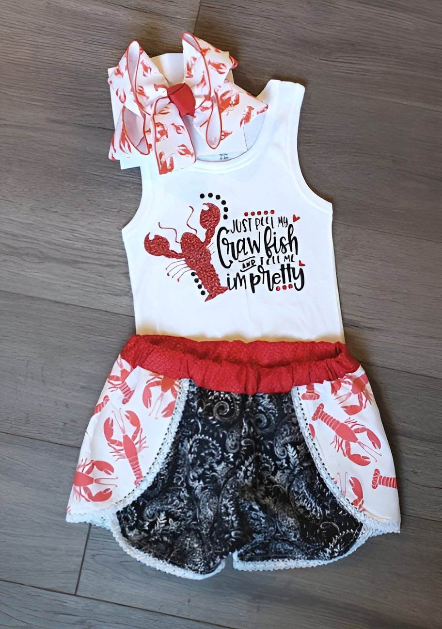 Crawfish outfit - Feed me Crawfish