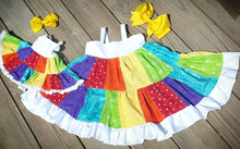 Load image into Gallery viewer, Rainbow dress
