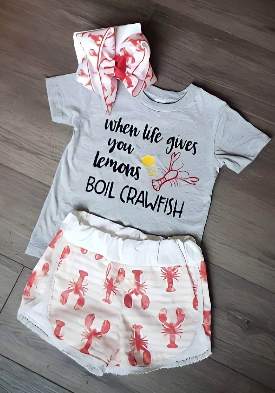 Crawfish outfit - When life gives you lemons