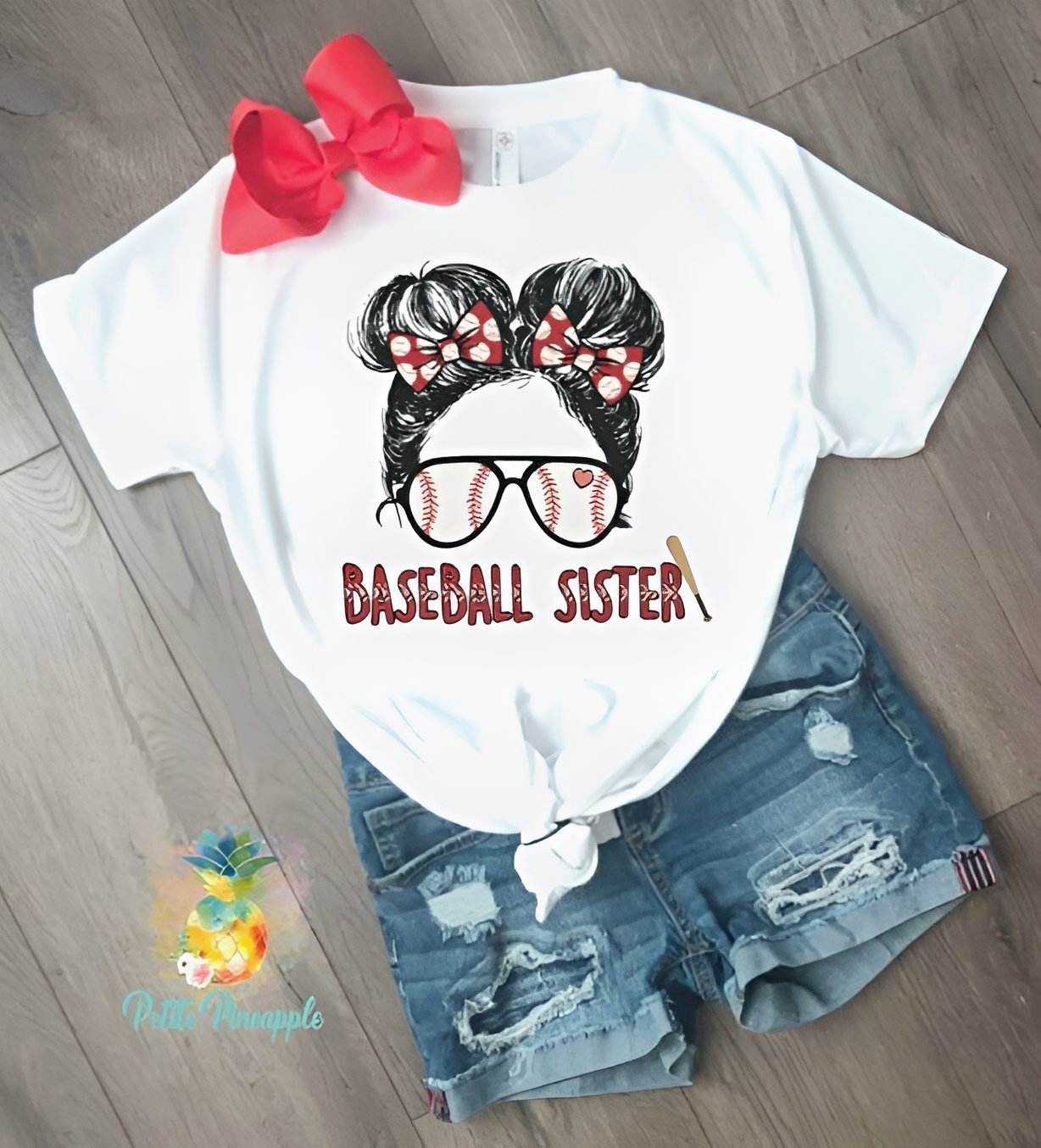 Baseball sister shirt