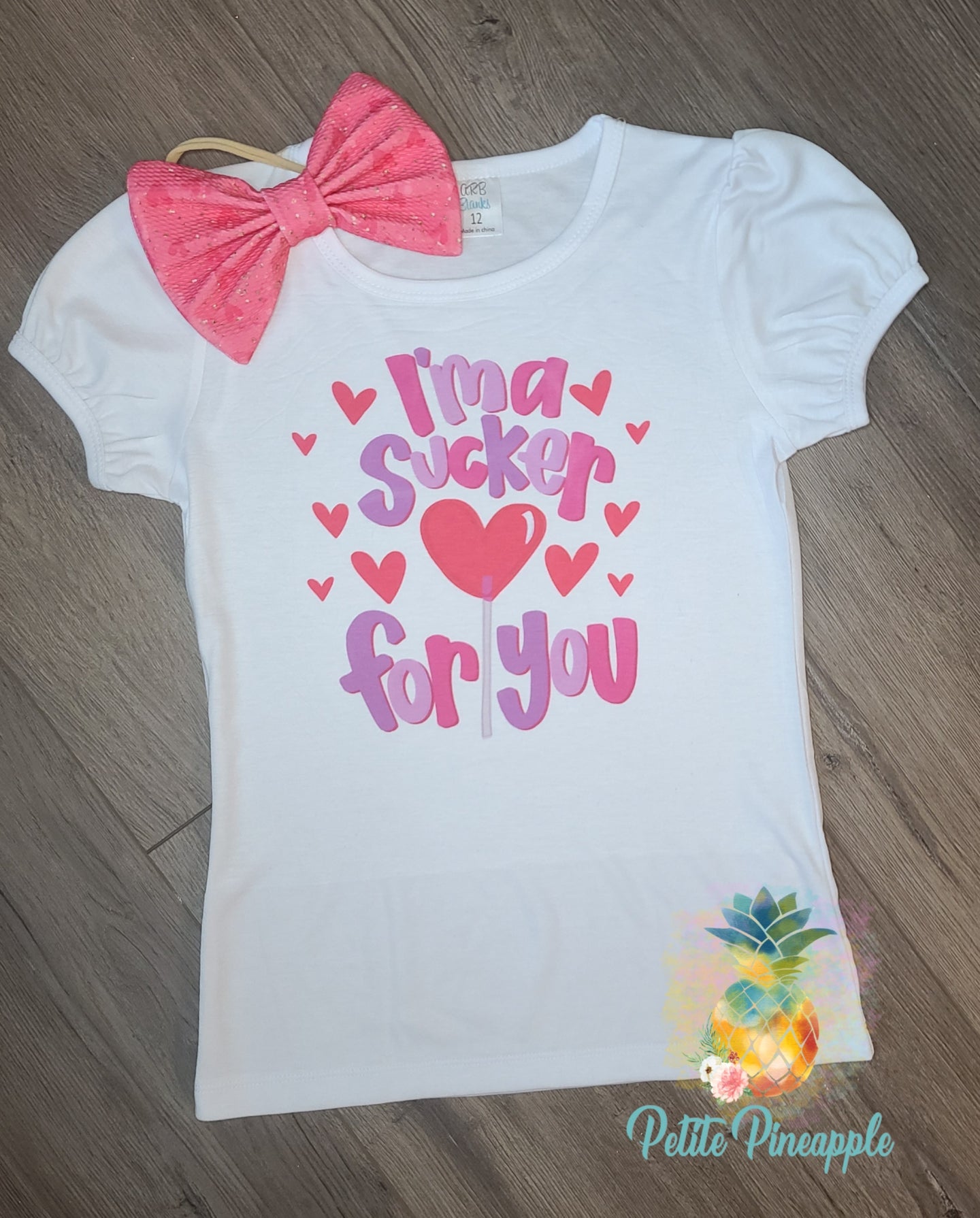 Valentine's Day girl shirt