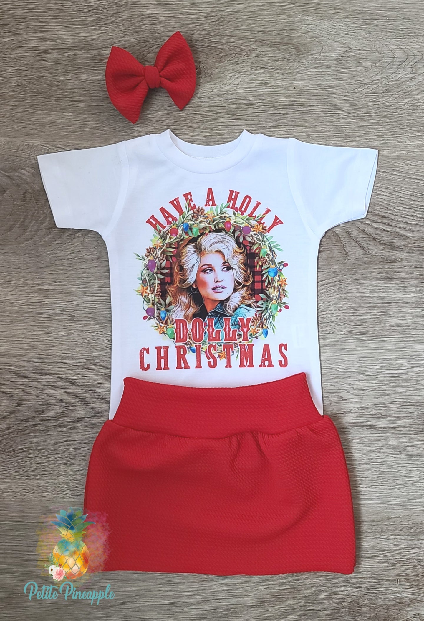 Petite christmas online onesie