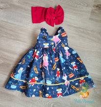 Load image into Gallery viewer, Christmas dress - Nutcracker dress - Nutcracker Christmas dress
