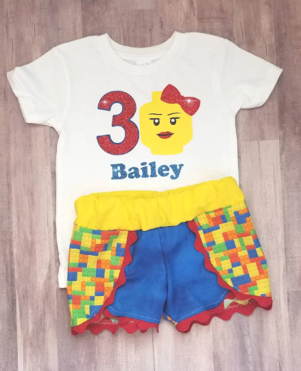 Lego Birthday outfit