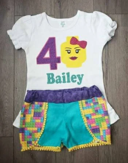 Lego Birthday outfit